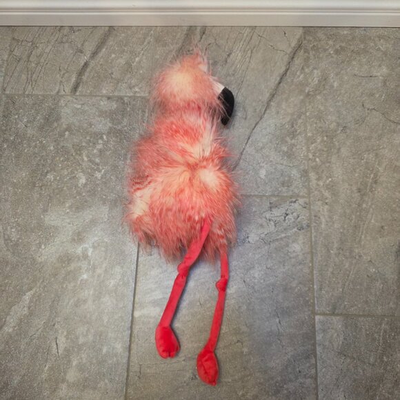 Jellycat London FLORA FLAMINGO Plush with Tag Pink Bird Stuffed Animal 21” Long - Picture 7 of 8